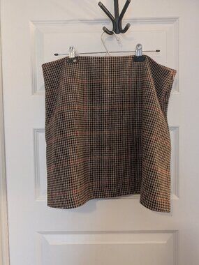 Dynamite Plaid Skirt XL